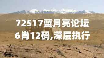 72517蓝月亮论坛6肖12码,深层执行数据策略_Hybrid4.567