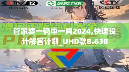 管家婆一码中一肖2024,快速设计解答计划_UHD款8.638