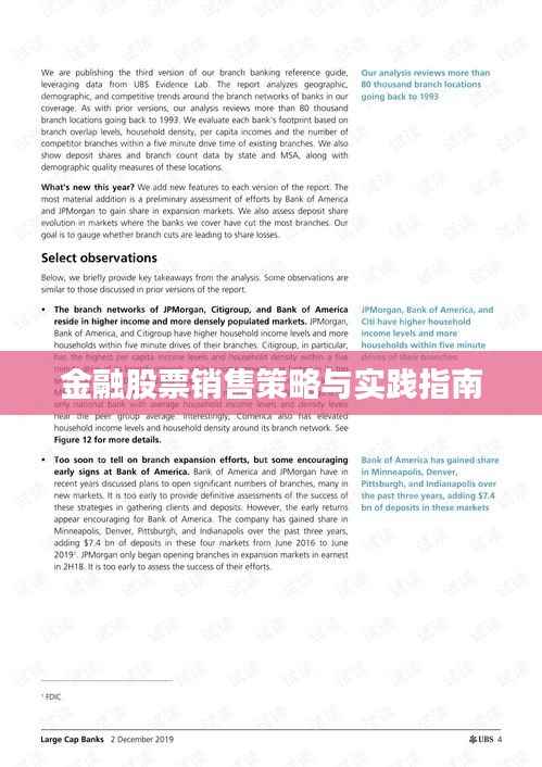 金融股票销售策略与实践指南