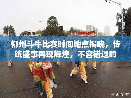 柳州斗牛比赛时间地点揭晓，传统盛事再现辉煌，不容错过的竞技盛宴