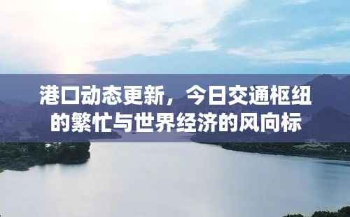 港口动态更新,今日交通枢纽的繁忙与世界经济的风向标